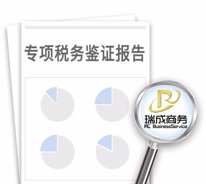 专项税务鉴证报告